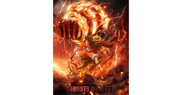 Luffy Red Roc by LZ Studio